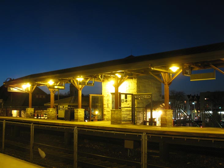 Westfield New Jersey Transit Station, Westfield, New Jersey, March 19, 2011