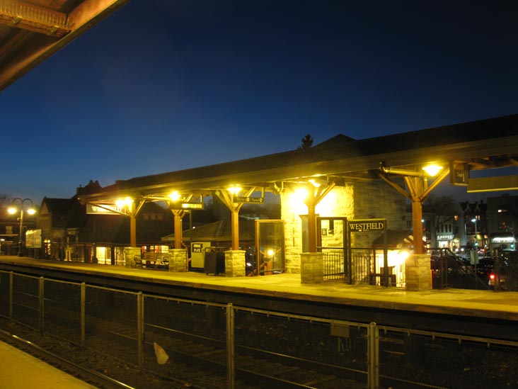 Westfield New Jersey Transit Station, Westfield, New Jersey, March 19, 2011