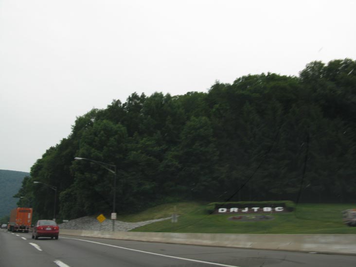 Delaware Water Gap From Interstate 80, Monroe County, Pennsylvania, June 22, 2008
