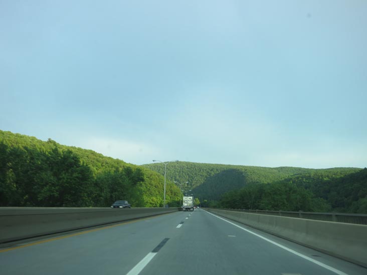 Delaware Water Gap From Interstate 80, Warren County, New Jersey, June 3, 2012