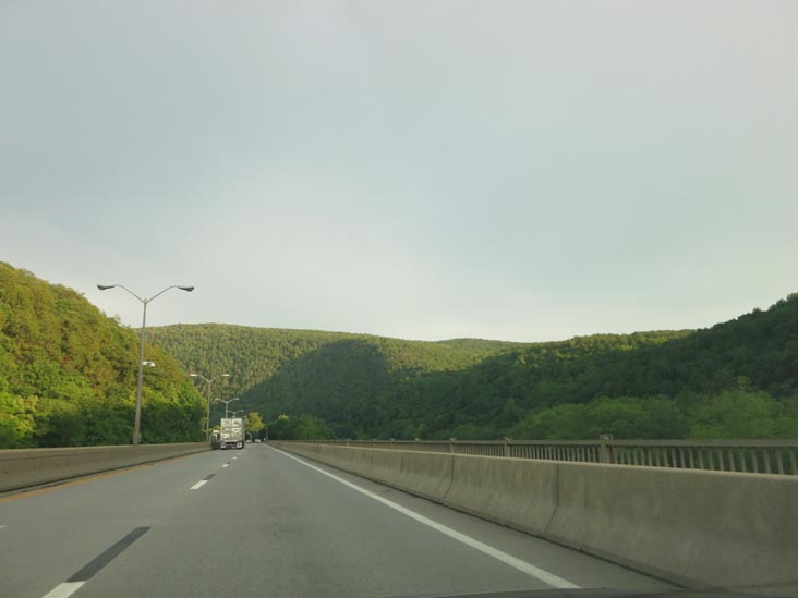 Delaware Water Gap From Interstate 80, Warren County, New Jersey, June 3, 2012