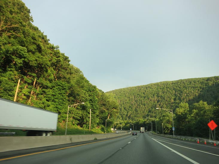 Delaware Water Gap From Interstate 80, Warren County, New Jersey, June 3, 2012