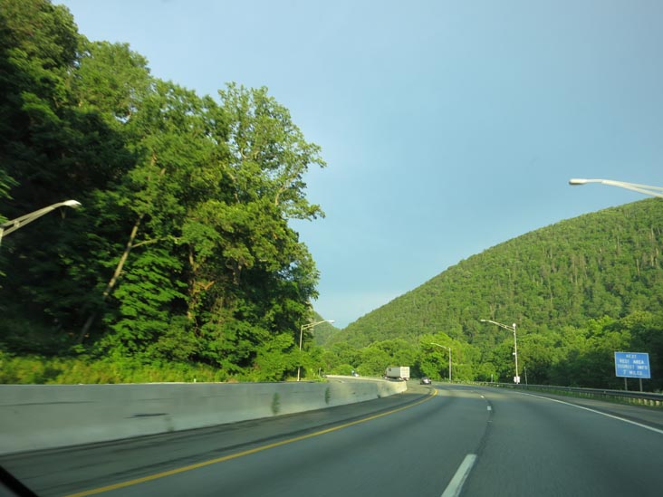 Delaware Water Gap From Interstate 80, Warren County, New Jersey, June 3, 2012
