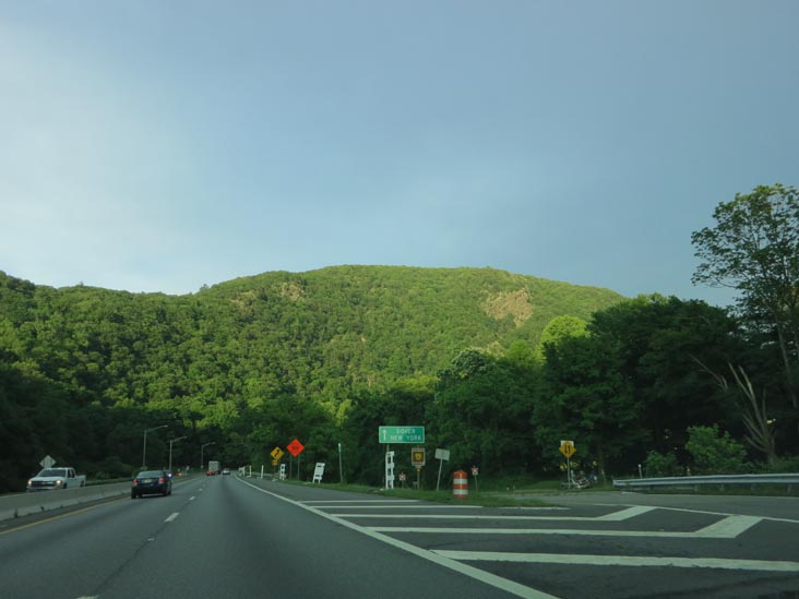 Delaware Water Gap From Interstate 80, Warren County, New Jersey, June 3, 2012