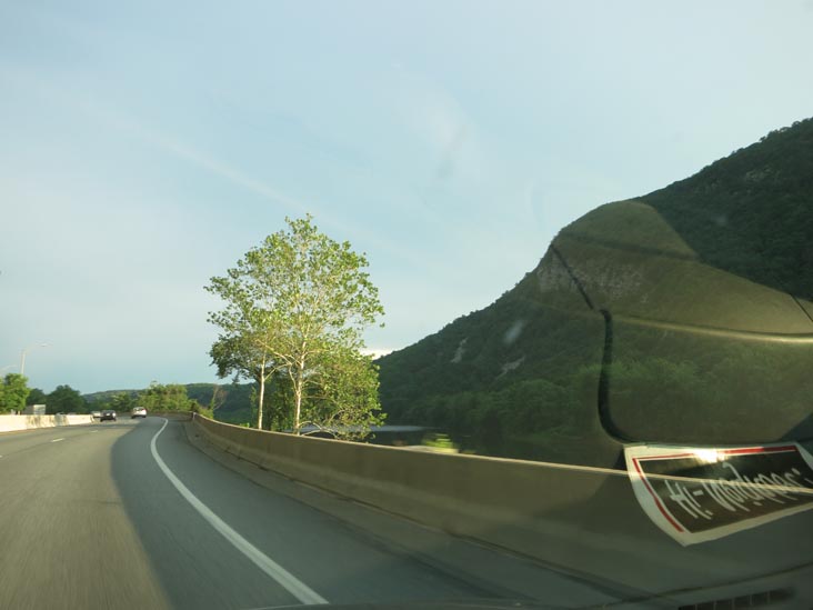 Delaware Water Gap From Interstate 80, Warren County, New Jersey, June 3, 2012