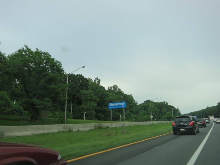Delaware Water Gap From Interstate 80, Warren County, New Jersey, June 3, 2012