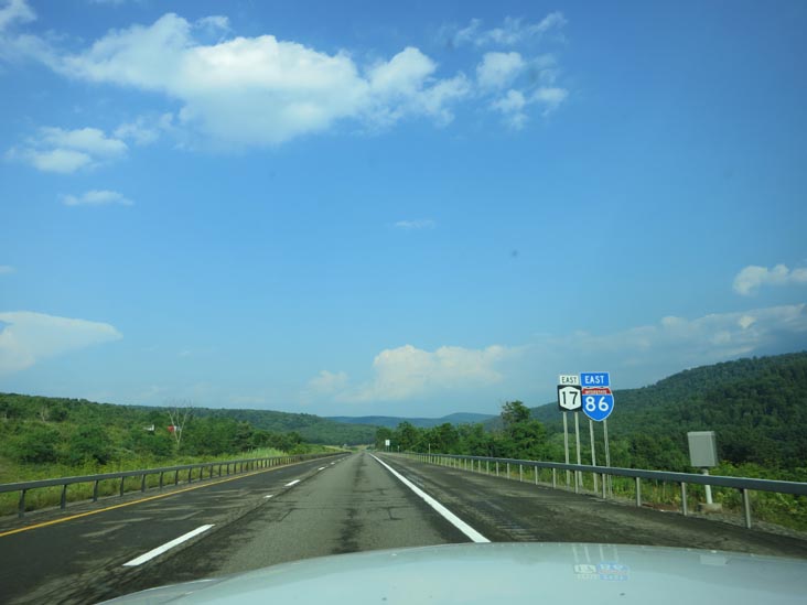 New York State Route 17 Near Windsor, New York, July 4, 2012