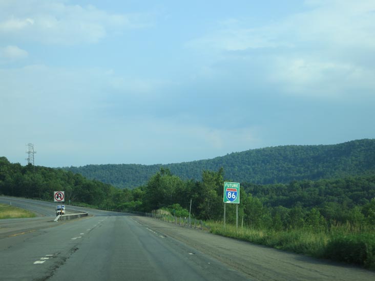 New York State Route 17 Between Hancock and Fishs Eddy, New York, July 4, 2012
