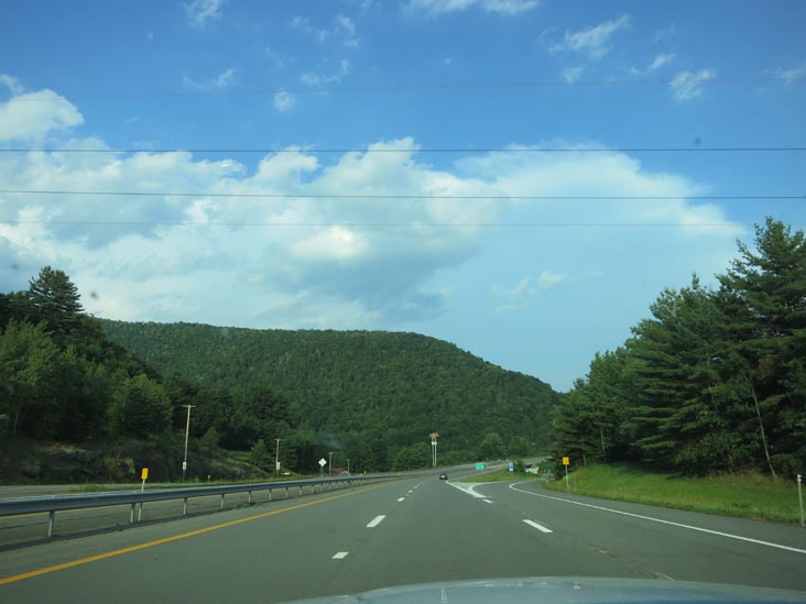 New York State Route 17 Near Exit 90, East Branch, New York, July 4, 2012