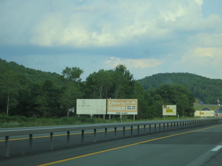 New York State Route 17 Near Exit 98, July 4, 2012
