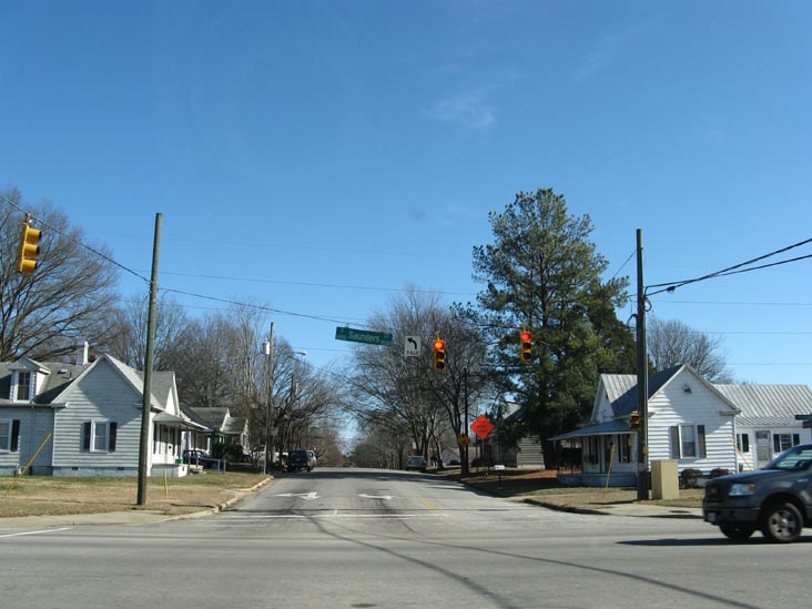Saunders Street and Maywood Avenue, Looking East, Raleigh, North Carolina