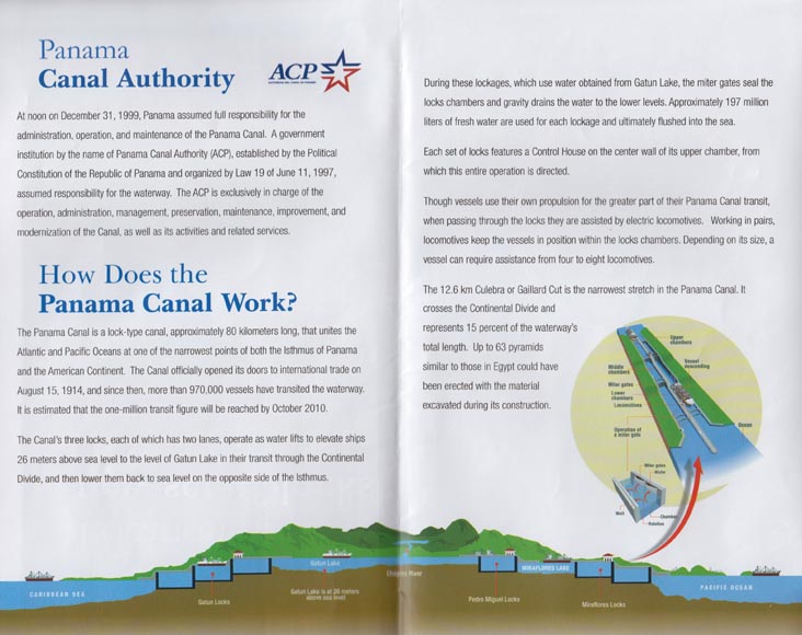 Panama Canal Brochure