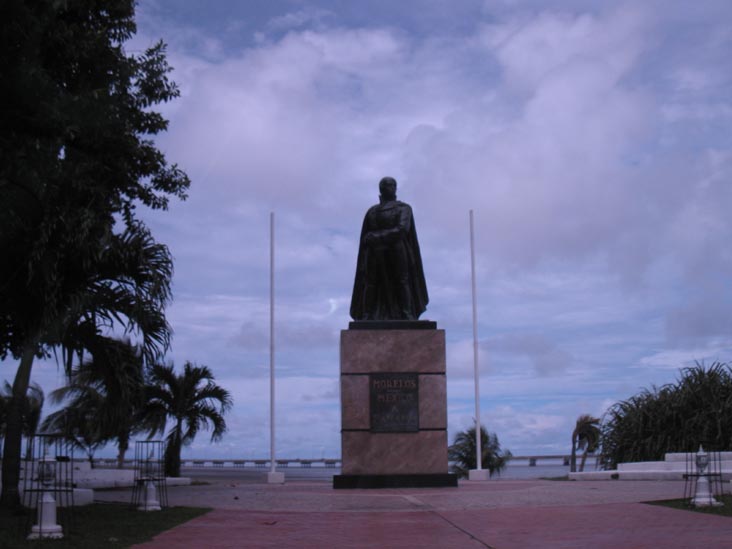 Morelos Statue, Via Cincuentenario, Panama City, Panama, July 3, 2010