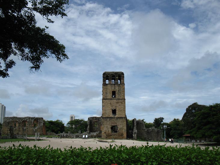 Torre de la Catedral, Old Panama/Panam&aacute; Viejo, Panama City, Panama, July 3, 2010