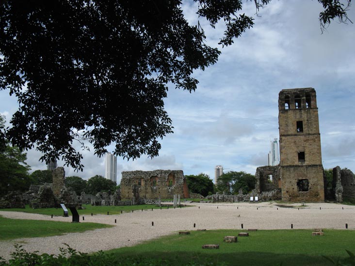 Torre de la Catedral, Old Panama/Panam&aacute; Viejo, Panama City, Panama, July 3, 2010