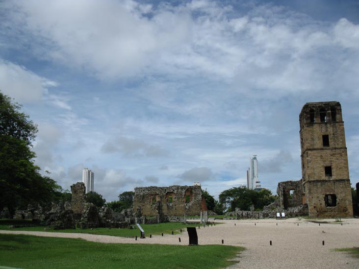 Torre de la Catedral, Old Panama/Panam&aacute; Viejo, Panama City, Panama, July 3, 2010