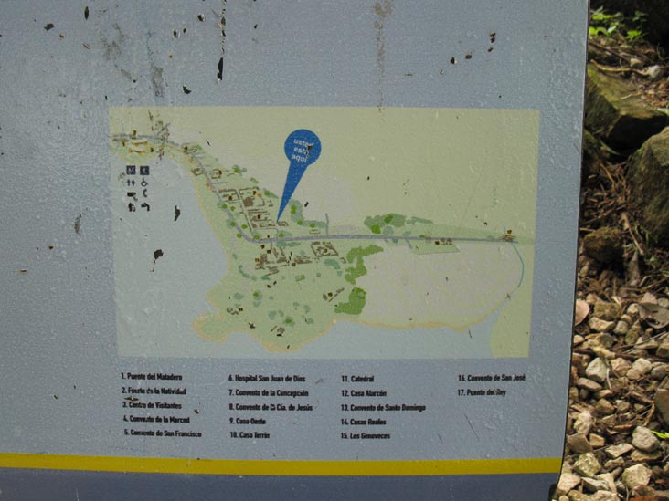 Site Plan, Old Panama/Panam&aacute; Viejo, Panama City, Panama, July 3, 2010