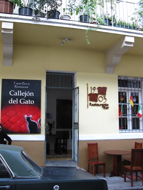 1903 Restaurante & Bar, Calle Primera, San Felipe, Panama City, Panama, July 3, 2010