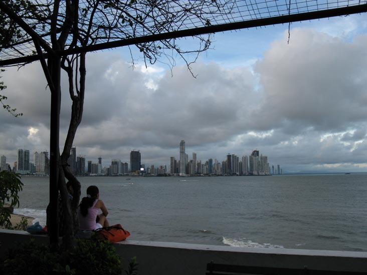 View From Las Bóvedas, San Felipe, Panama City, Panama, July 3, 2010