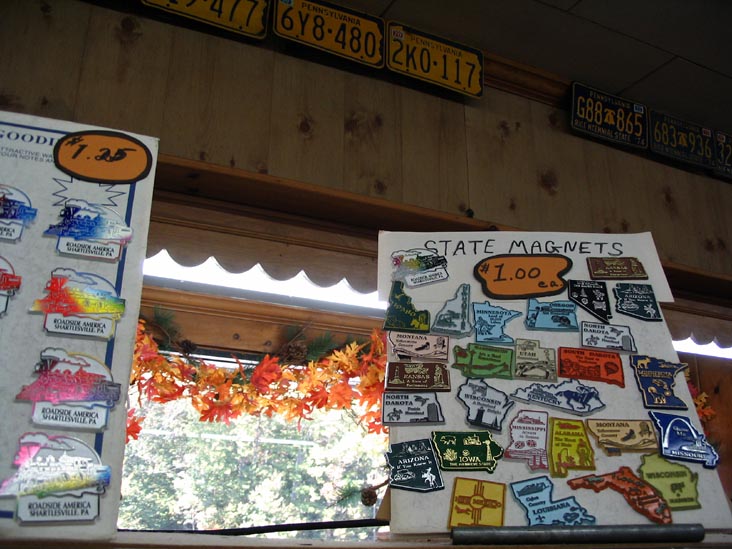 State Magnets, Pennsylvania Dutch Gift Haus, 93 Roadside Drive, Shartlesville, Pennsylvania