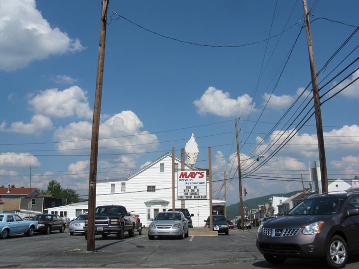 Memorial Drive and Centre Street, NE Corner, Ashland, Pennsylvania