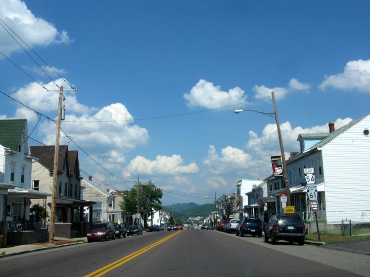Centre Street, Ashland, Pennsylvania