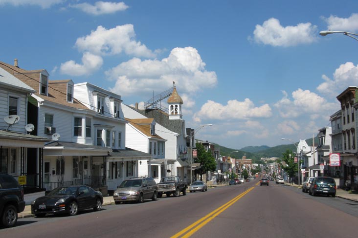 Centre Street, Ashland, Pennsylvania