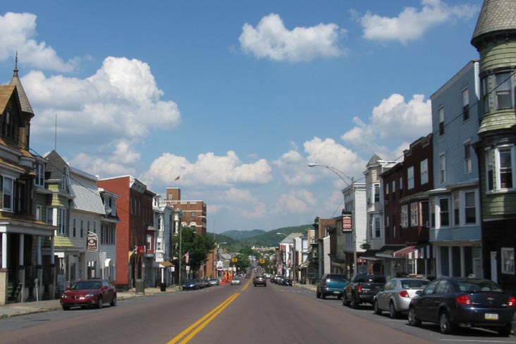 Centre Street, Ashland, Pennsylvania