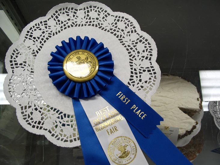 Best of Class Ribbon, Agriculture Hall, Bloomsburg Fair, Bloomsburg, Pennsylvania, September 23, 2006