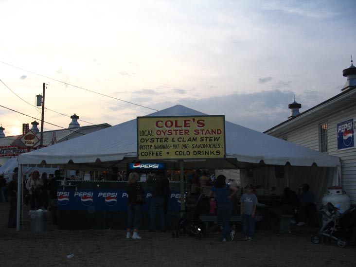 Cole's Local Oyster Stand, Bloomsburg Fair, Bloomsburg, Pennsylvania, September 23, 2006