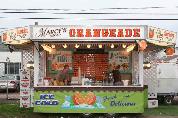 Marcy's Orangeade, Bloomsburg Fair, Bloomsburg, Pennsylvania, September 23, 2006