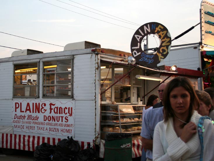 Plain & Fancy Donuts, Bloomsburg Fair, Bloomsburg, Pennsylvania, September 23, 2006