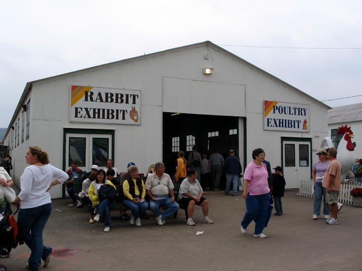 Poultry and Rabbit Exhibit, Bloomsburg Fair, Bloomsburg, Pennsylvania, September 23, 2006