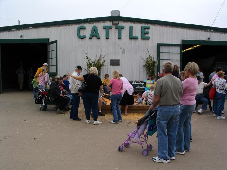 Cattle Barn, Bloomsburg Fair, Bloomsburg, Pennsylvania, September 23, 2006