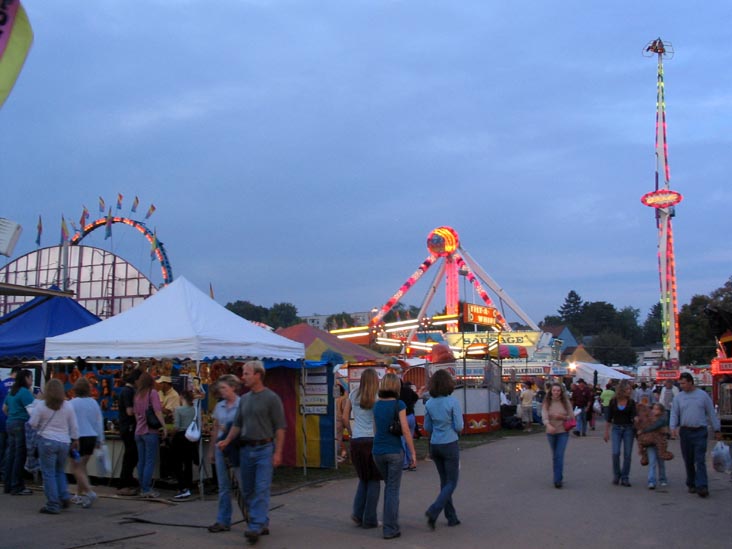 Midway, Bloomsburg Fair, Bloomsburg, Pennsylvania, September 23, 2006