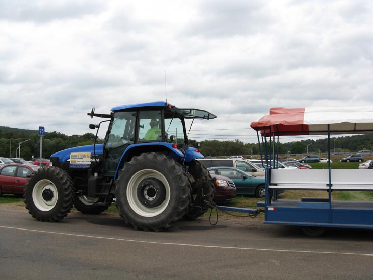 Tractor Parking Lot Shuttle, Bloomsburg Fair, Bloomsburg, Pennsylvania, September 26, 2009