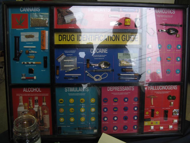 Drug Identification Guide, Woman's Christian Temperance Union Exhibit, Bloomsburg Fair, Bloomsburg, Pennsylvania, September 26, 2009