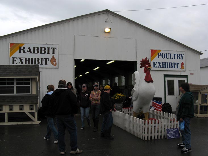Poultry & Rabbit Exhibit Building, Bloomsburg Fair, Bloomsburg, Pennsylvania, September 26, 2009
