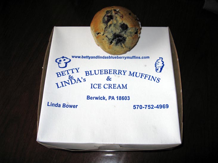 Betty & Linda's Blueberry Muffins, Bloomsburg Fair, Bloomsburg, Pennsylvania, September 27, 2009