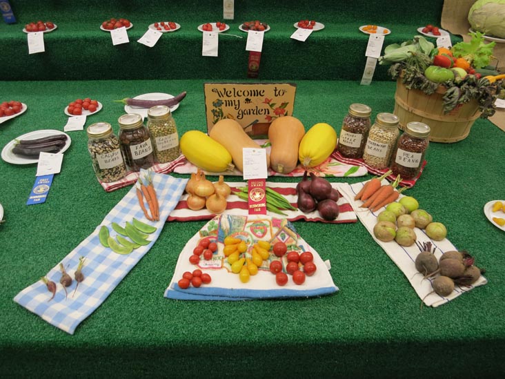 Agriculture Exhibits, Bloomsburg Fair, Bloomsburg, Pennsylvania, September 27, 2014