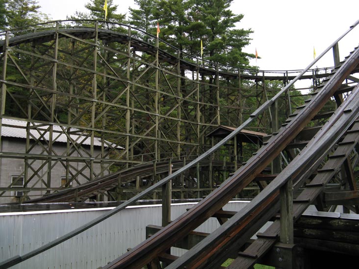 The Phoenix Roller Coaster, Knoebels Amusement Resort, Elysburg, Pennsylvania