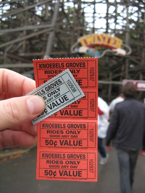 Twister Roller Coaster, Knoebels Amusement Resort, Elysburg, Pennsylvania