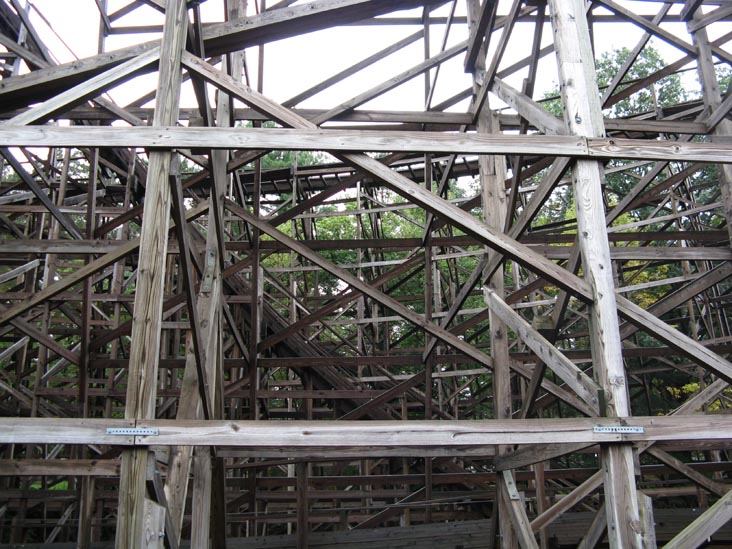 Twister Roller Coaster, Knoebels Amusement Resort, Elysburg, Pennsylvania