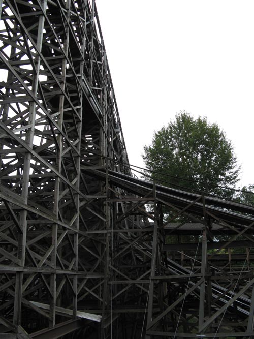 Twister Roller Coaster, Knoebels Amusement Resort, Elysburg, Pennsylvania
