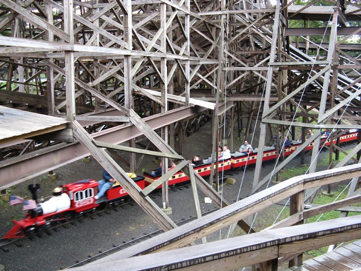 Twister Roller Coaster, Knoebels Amusement Resort, Elysburg, Pennsylvania