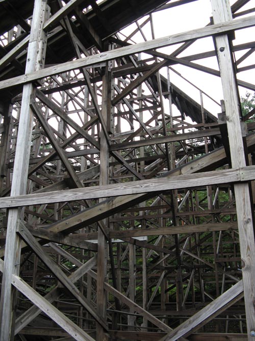 Twister Roller Coaster, Knoebels Amusement Resort, Elysburg, Pennsylvania
