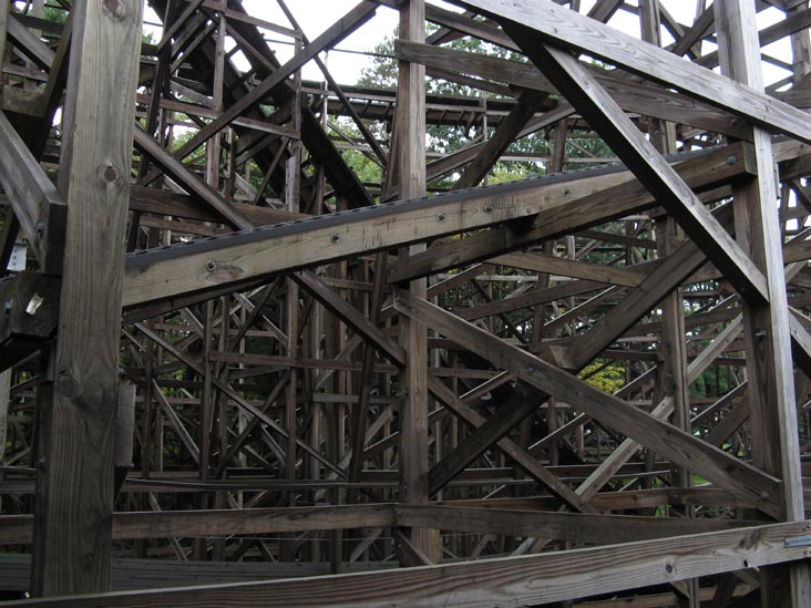 Twister Roller Coaster, Knoebels Amusement Resort, Elysburg, Pennsylvania