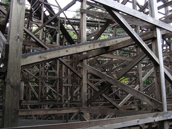 Twister Roller Coaster, Knoebels Amusement Resort, Elysburg, Pennsylvania