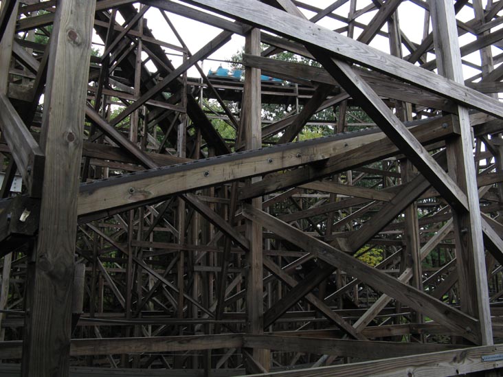 Twister Roller Coaster, Knoebels Amusement Resort, Elysburg, Pennsylvania