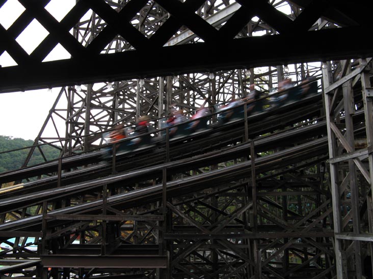 Twister Roller Coaster, Knoebels Amusement Resort, Elysburg, Pennsylvania